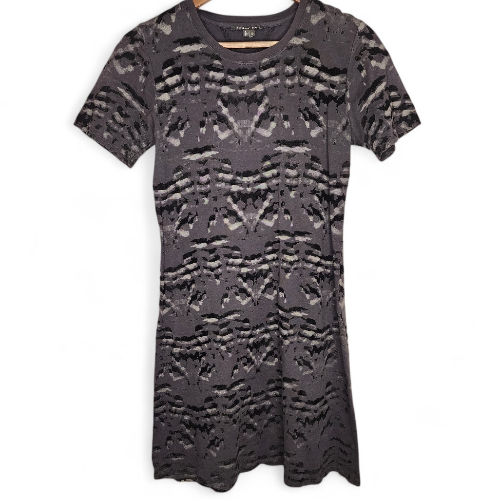 Theyskens' Theory Cherry Dress In Ibar Black Multi Size S